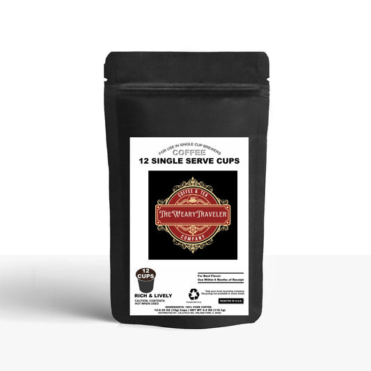 12 Pack Single Serve Coffee Capsules