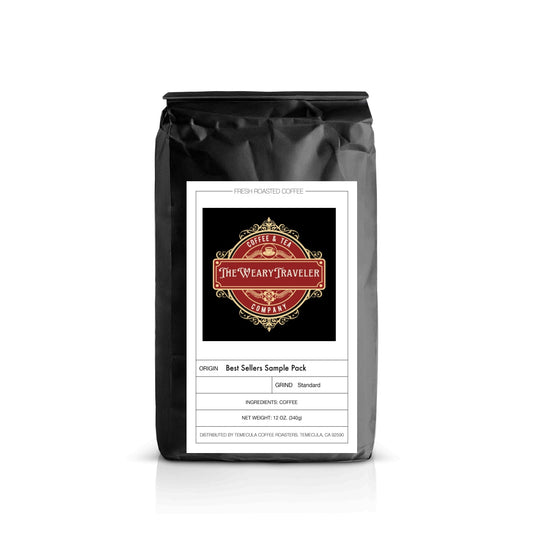 Best Sellers Sample Pack: 6Bean, Cowboy, Breakfast, Peru, Mexico, Bali